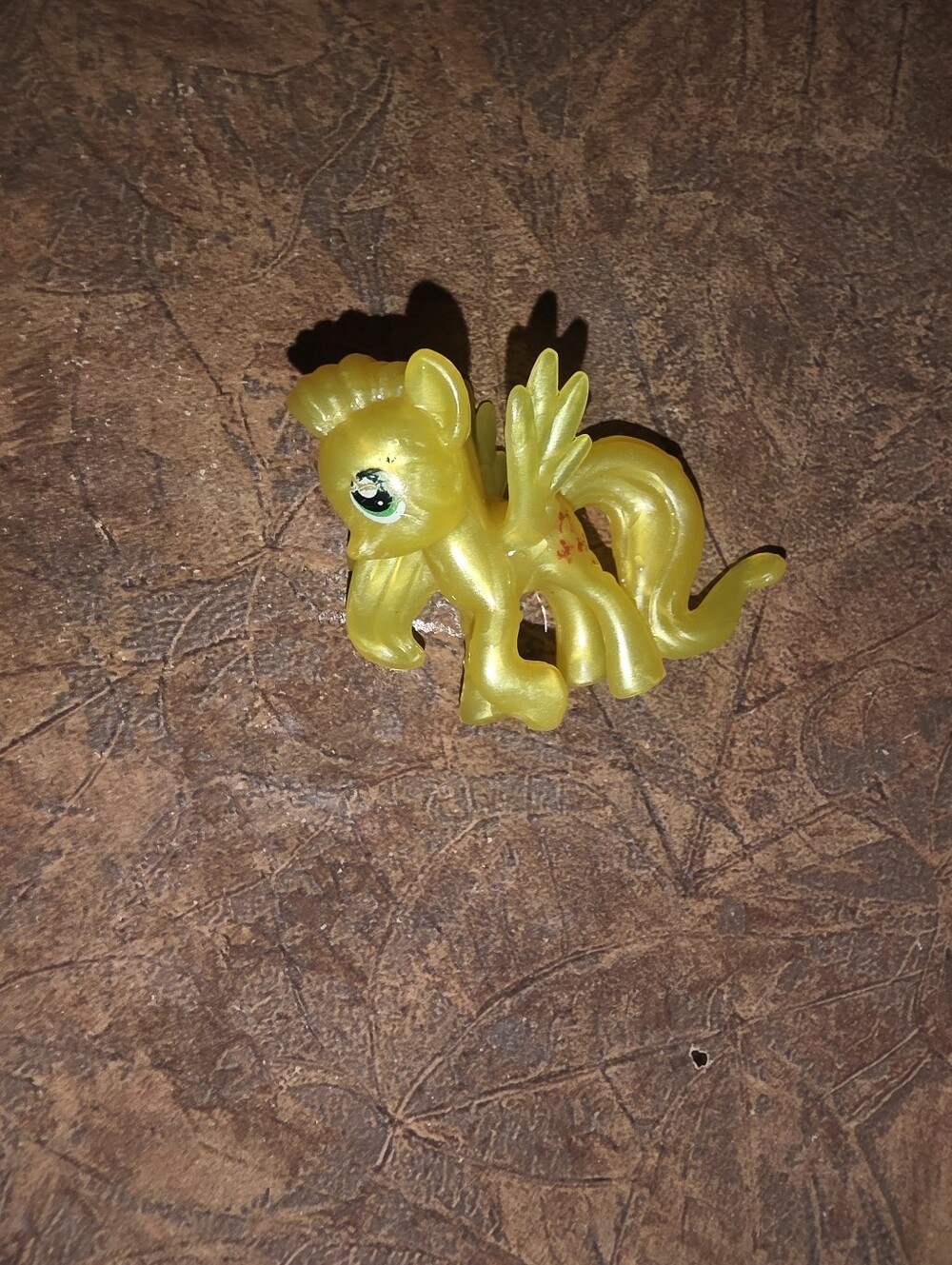 Fluttershy My Little Pony With Paint Wear